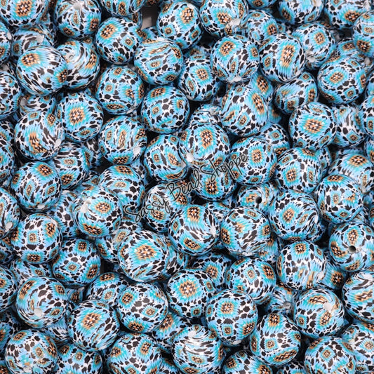 Sassy Bead Shoppe
Tirbal Blue Silicone Beads