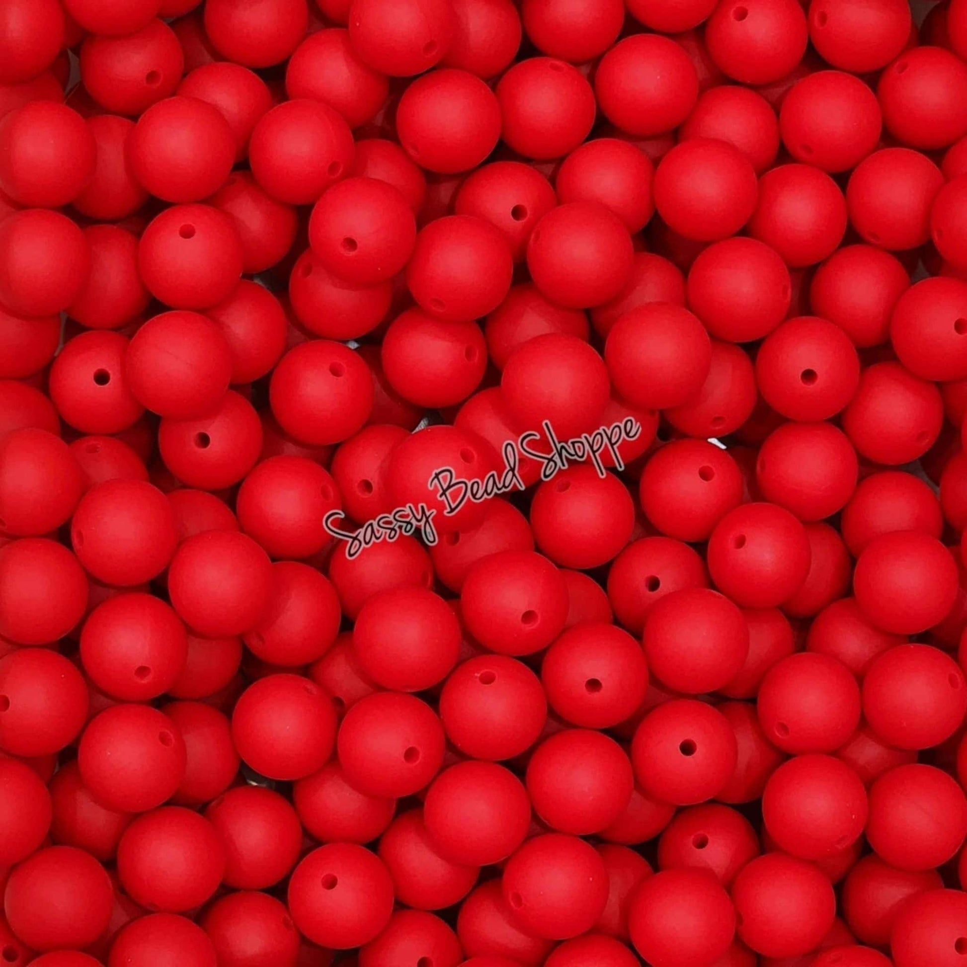 Sassy Bead Shoppe
Ruby Red Silicone Beads