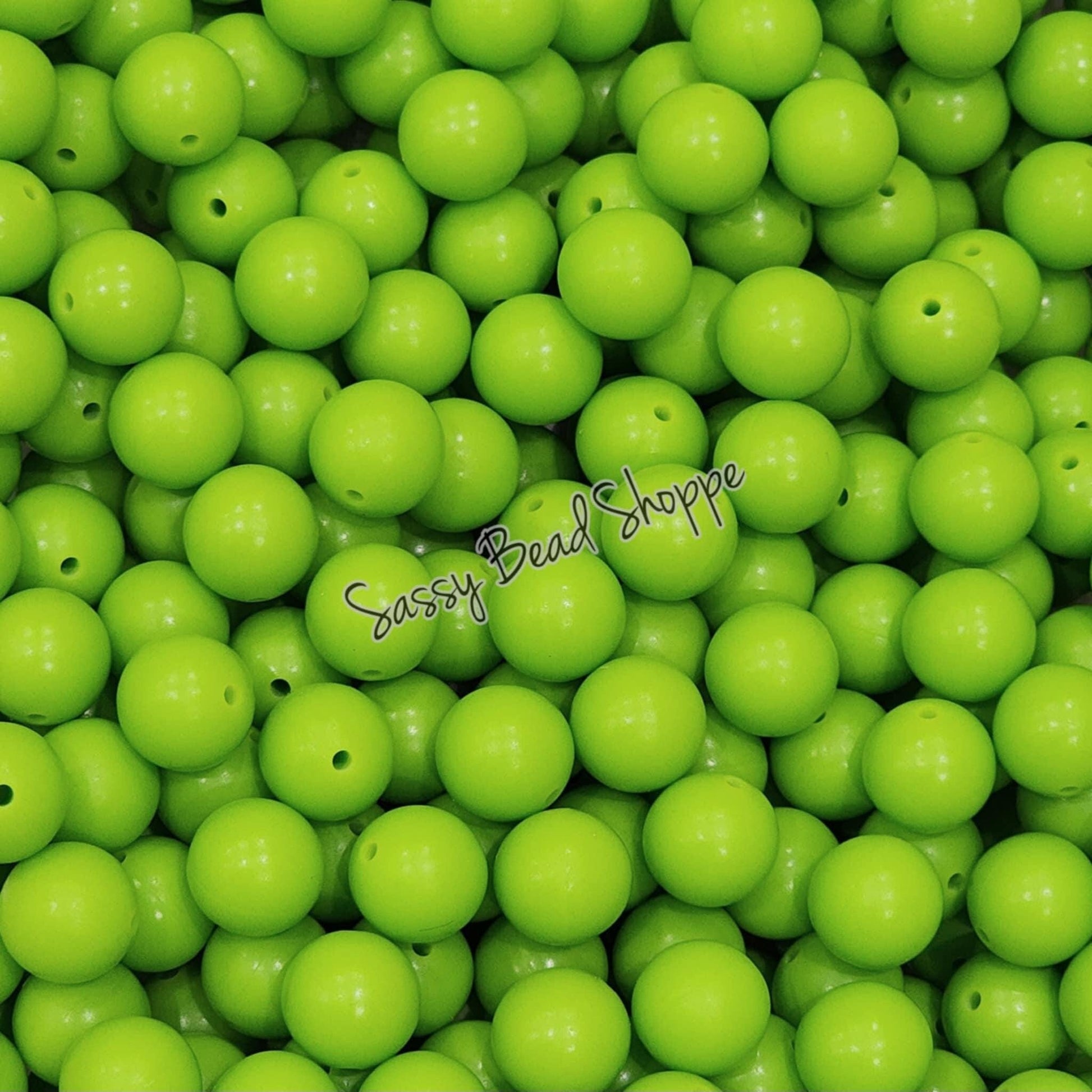 Sassy Bead Shoppe
Green Apple Silicone Beads