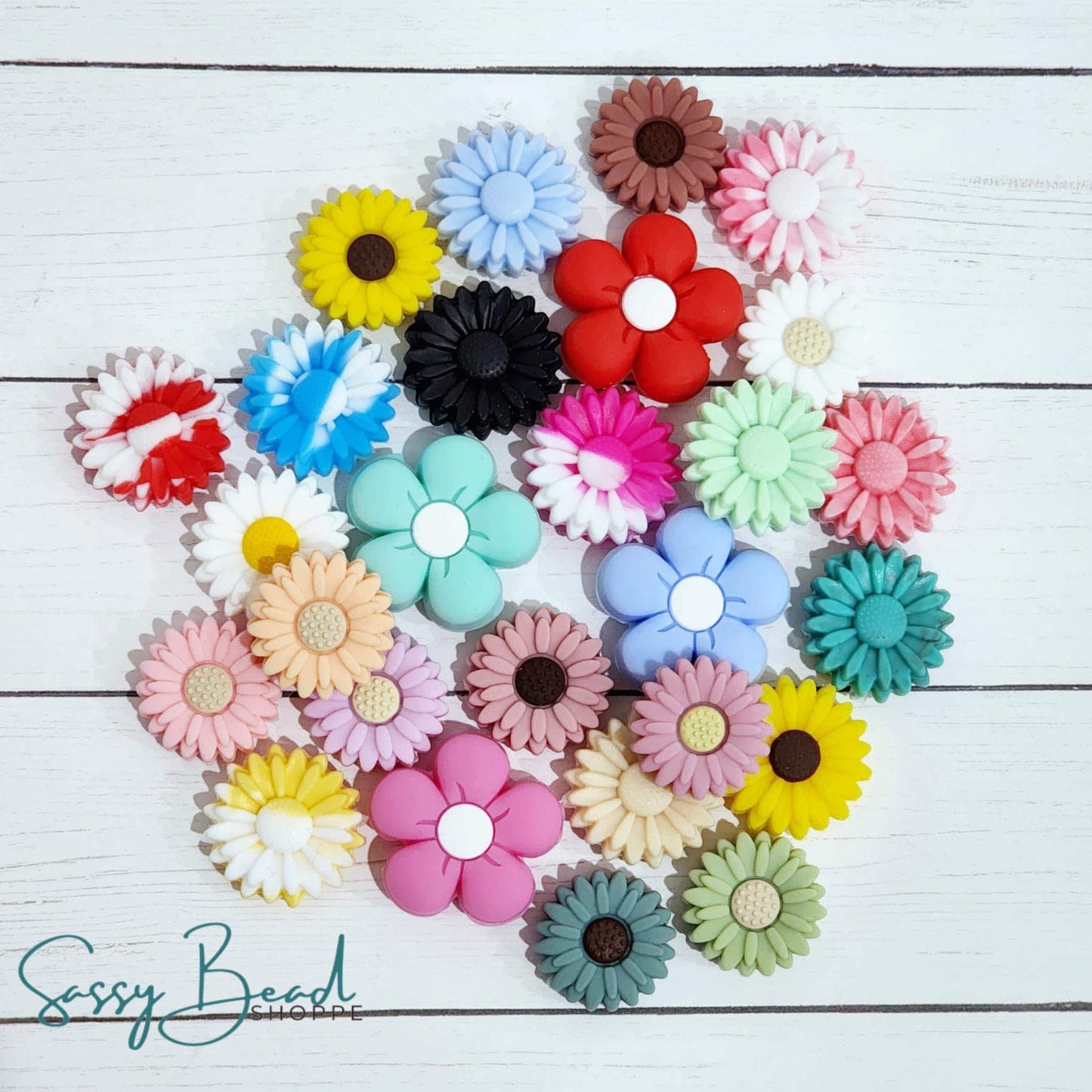 Sassy Bead Shoppe
Flower Focal Bead Mix