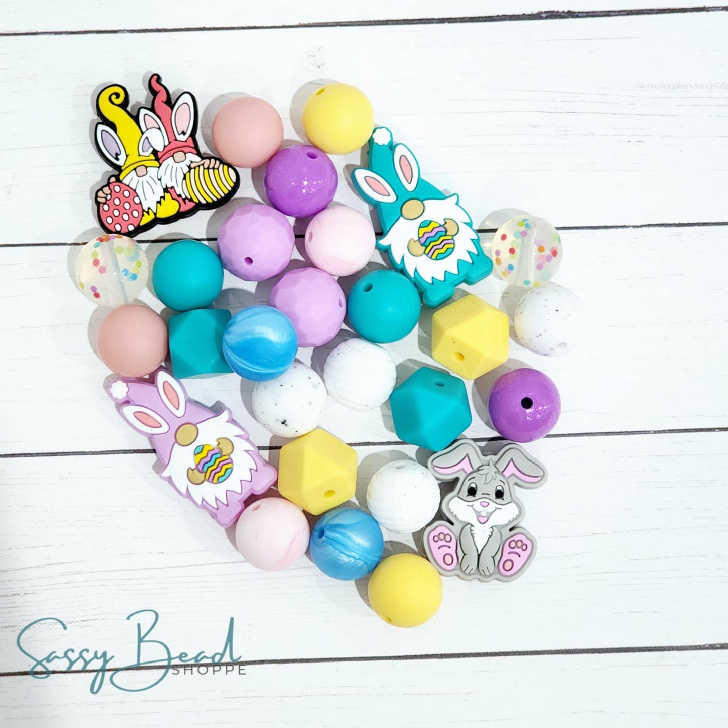 Sassy Bead Shoppe
Easter Time Silicone Bead Mix 28 count