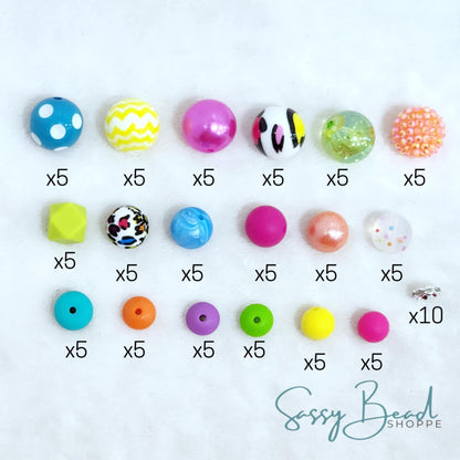 Sassy Bead Shoppe
Bright & Bold Craft Kit
What you will receive