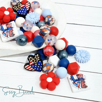 Sassy Bead Shoppe
American Love Silicone Bead Mix