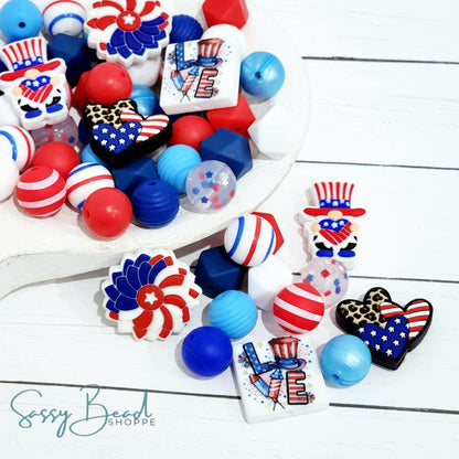 Sassy Bead Shoppe
Freedom Fest Silicone Bead Mix
