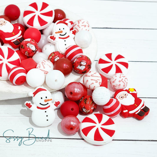 Sassy Bead Shoppe
Peppermint Wish Bead Mix