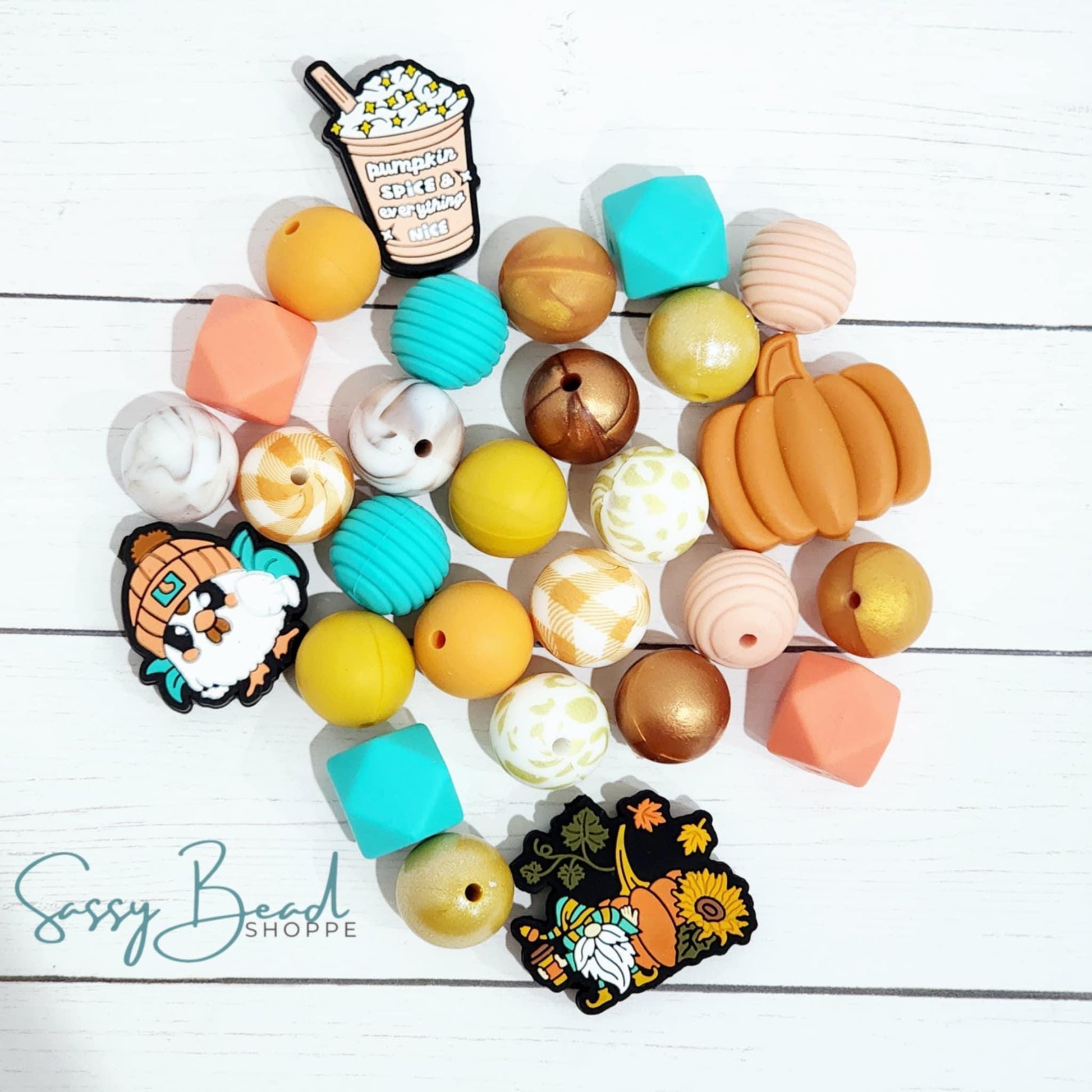 Sassy Bead Shoppe
Pumpkin Pie Bead Mix 28 count