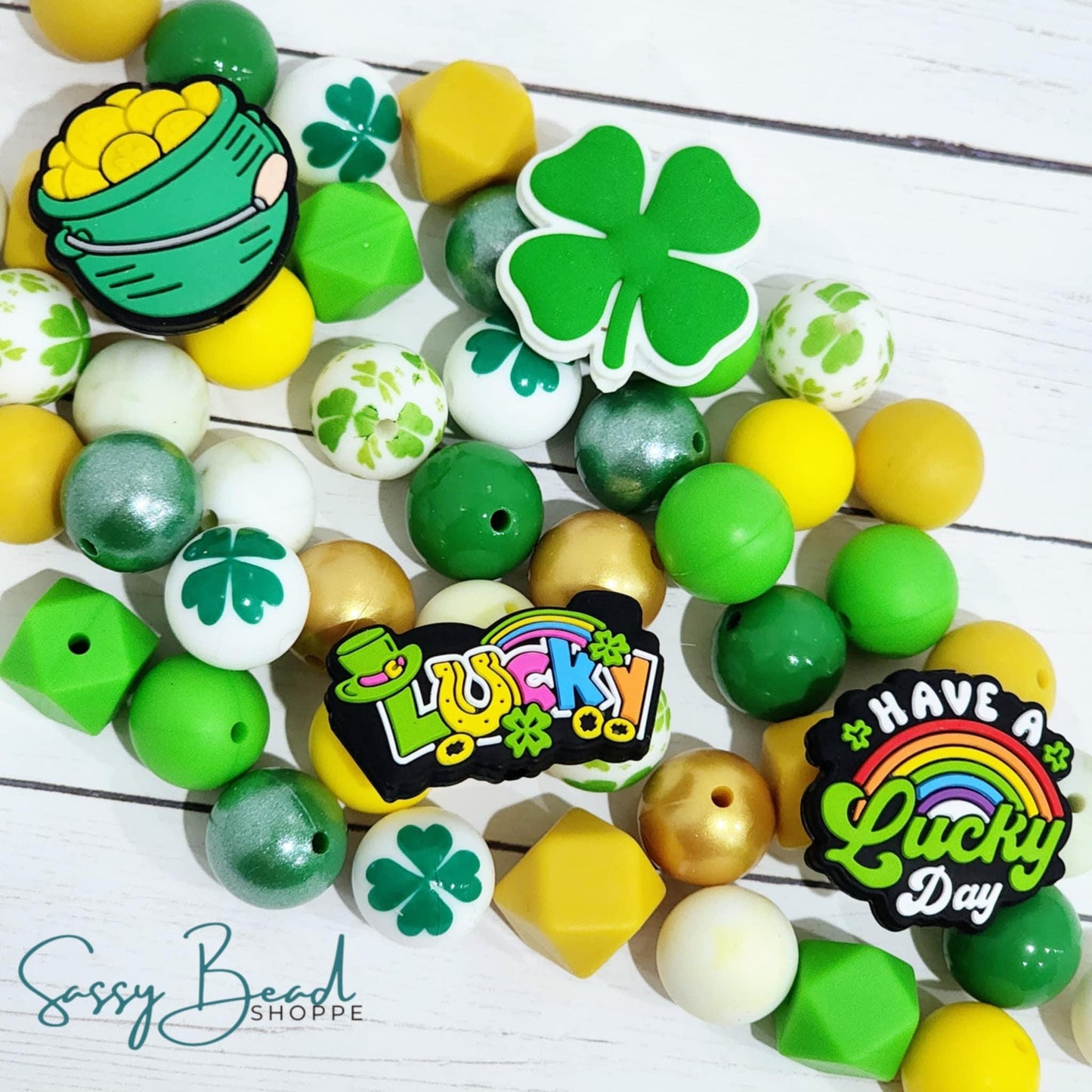 Sassy Bead Shoppe
Lucky Girl Silicone Mix 52 count