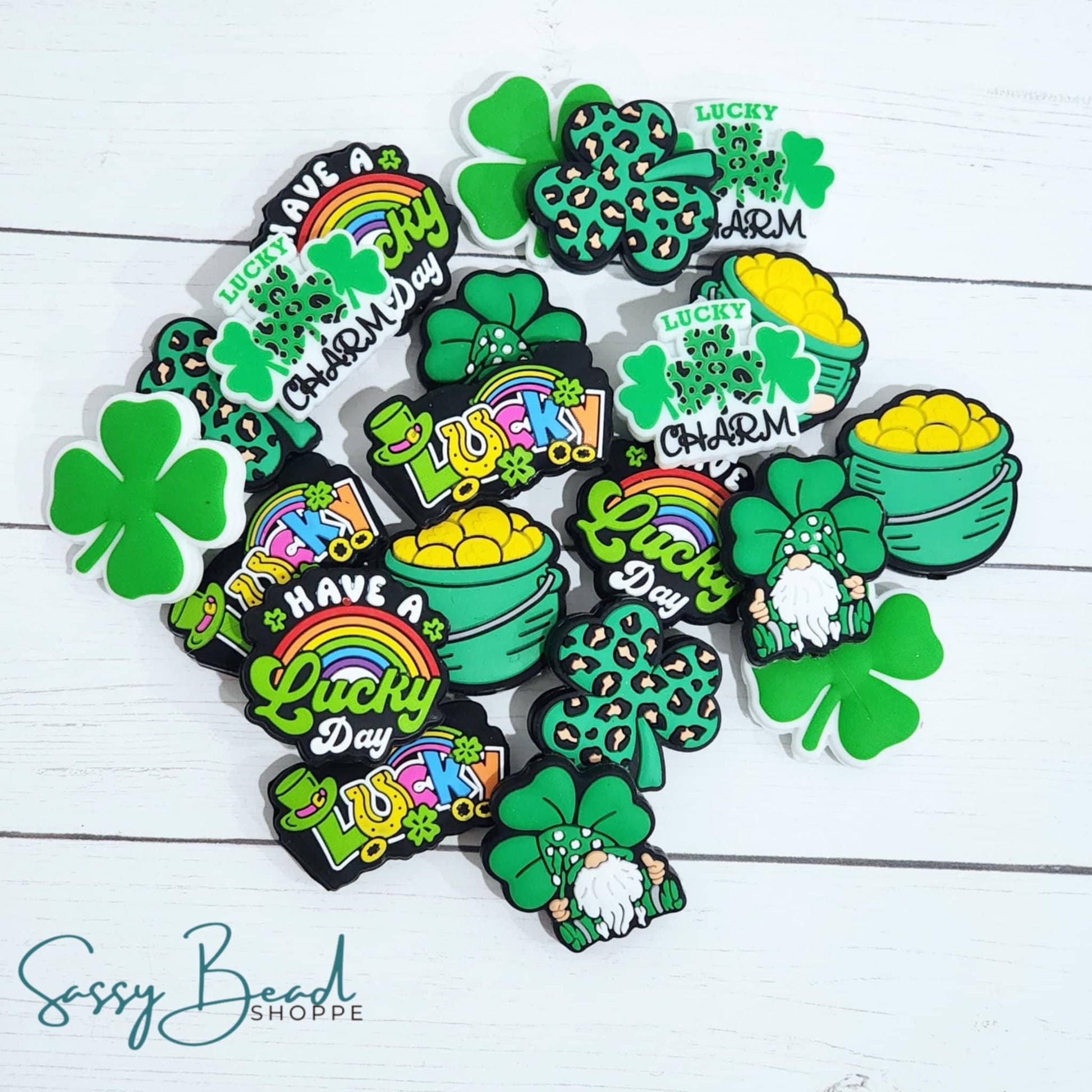 Sassy Bead Shoppe
St Patrick's Day Focal Bead Mix
