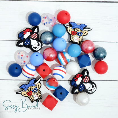 Sassy Bead Shoppe
American Dream Silicone Bead Mix 28 count