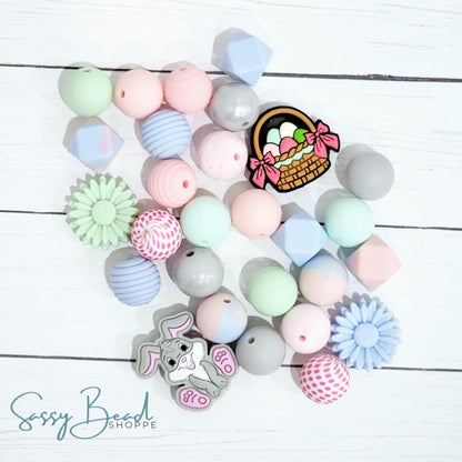 Sassy Bead Shoppe
Easter Hop Silicone Bead Mix 28 count