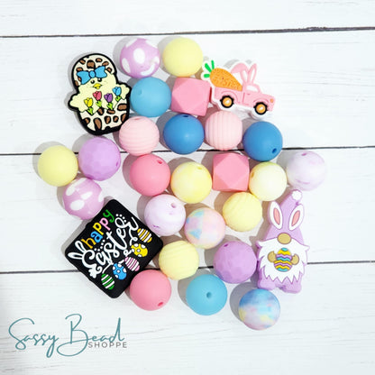 Sassy Bead Shoppe
Egg-Stra Silicone Bead Mix 28 count