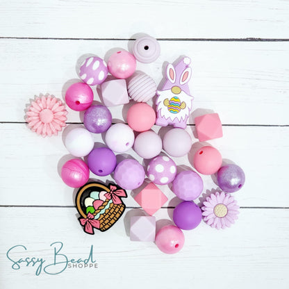 Sassy Bead Shoppe
Let&#39;s Get Hoppin Silicone Bead Mix 28 count