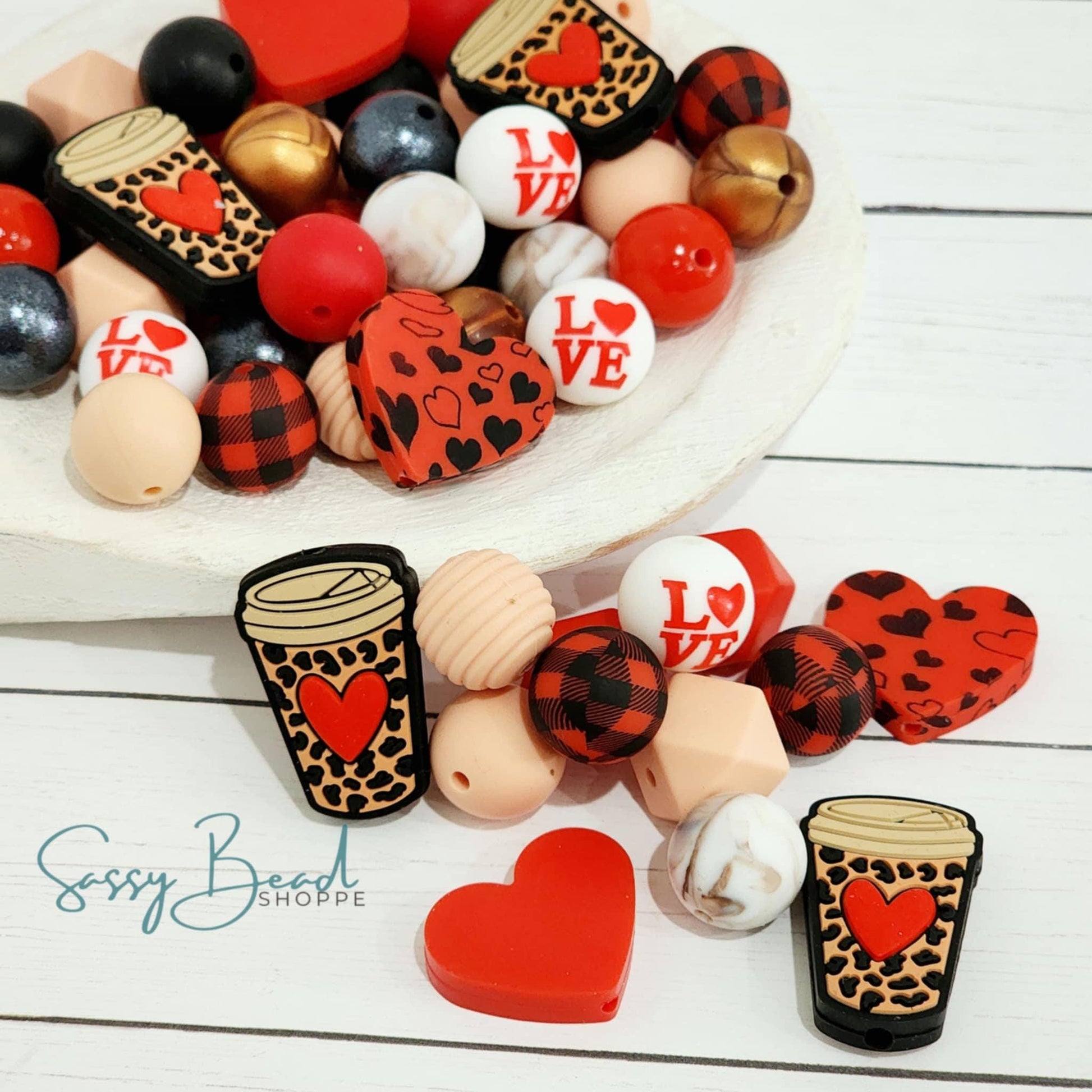 Sassy Bead Shoppe
Espresso Love Bead Mix