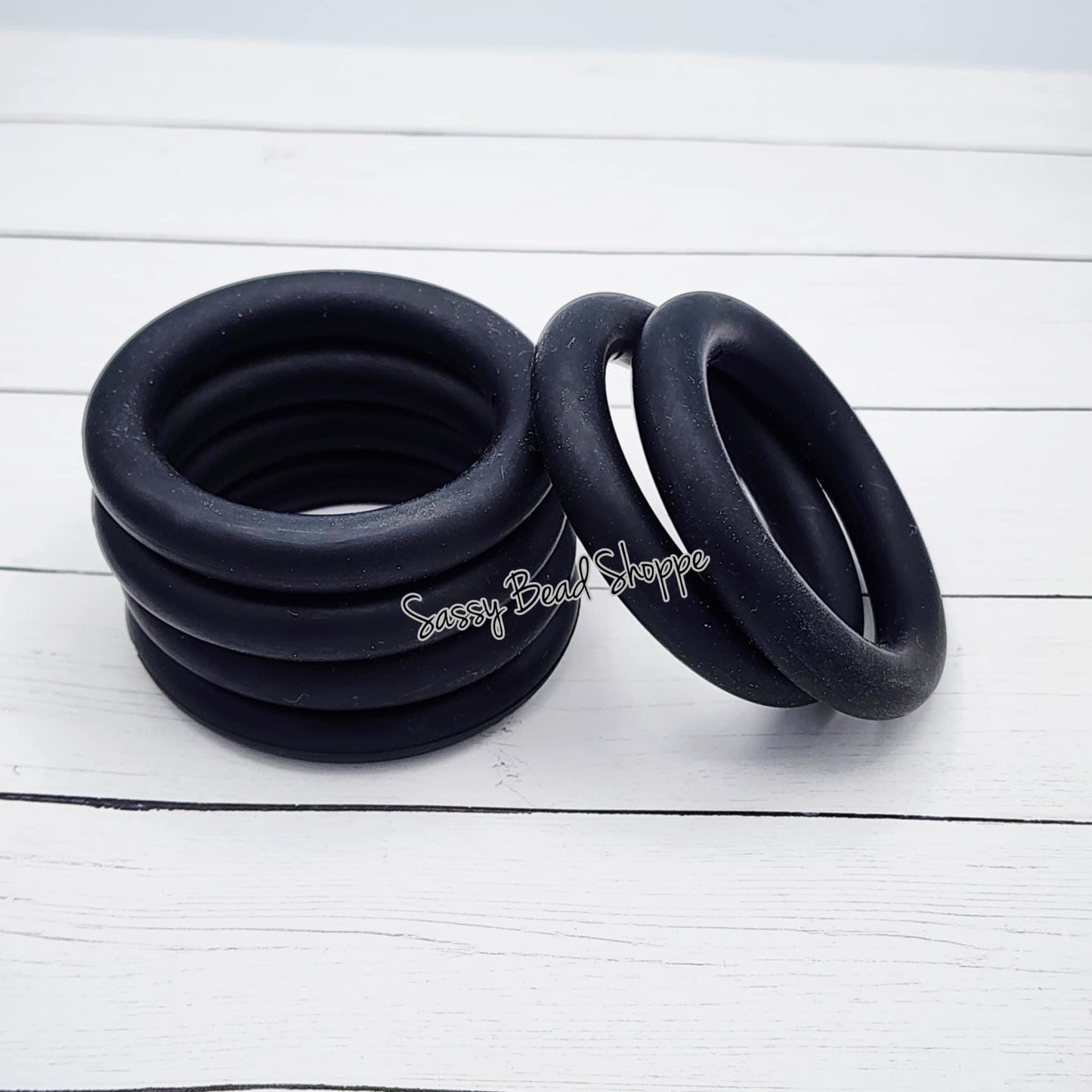 Sassy Bead Shoppe
65mm Black Silicone Ring
