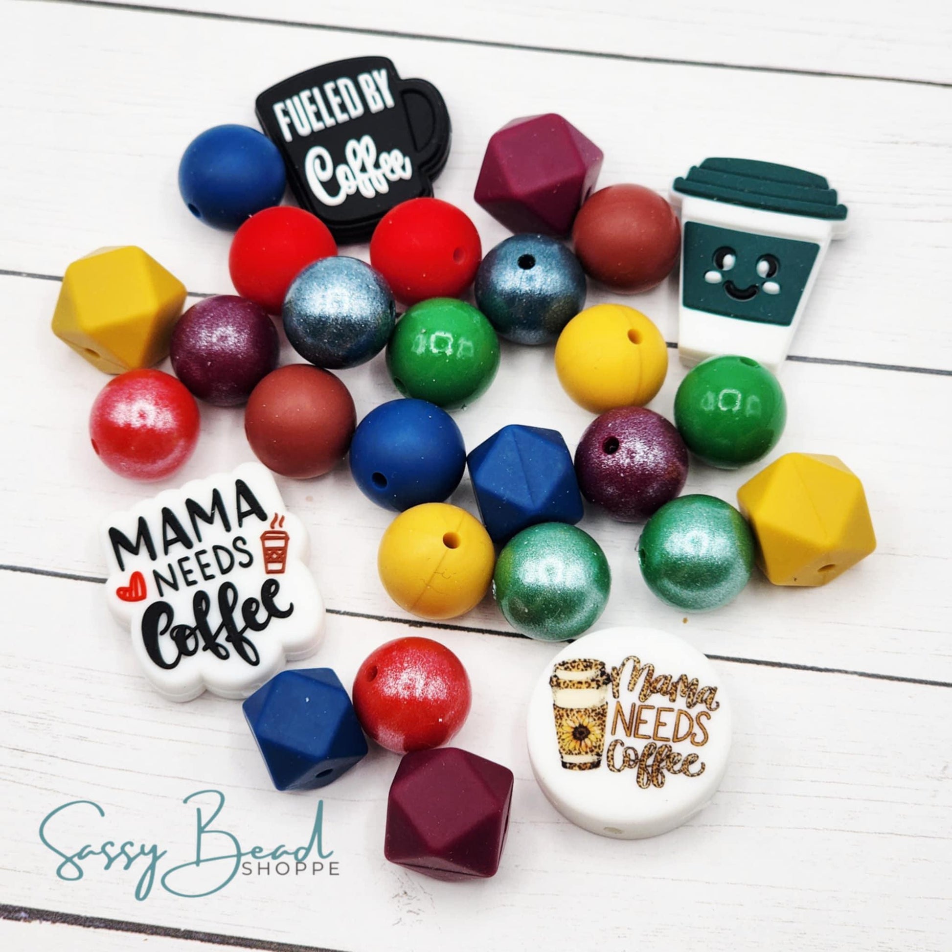 Sassy Bead Shoppe
Need Coffee Silicone Mix
28 count