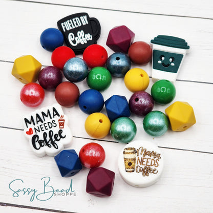 Sassy Bead Shoppe
Need Coffee Silicone Mix
28 count