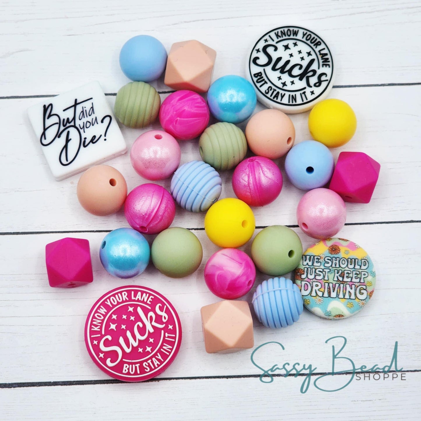 Sassy Bead Shoppe
Groovy Driver Silicone Mix
28 count