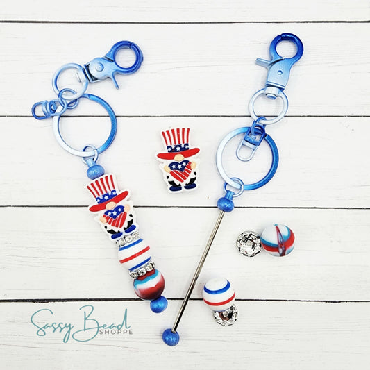 Sassy Bead Shoppe
Bless The USA Beadable Keychain