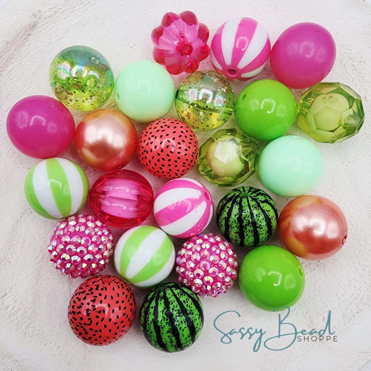 Sassy Bead Shoppe
Watermelon Sugar Bead Mix
24 Count