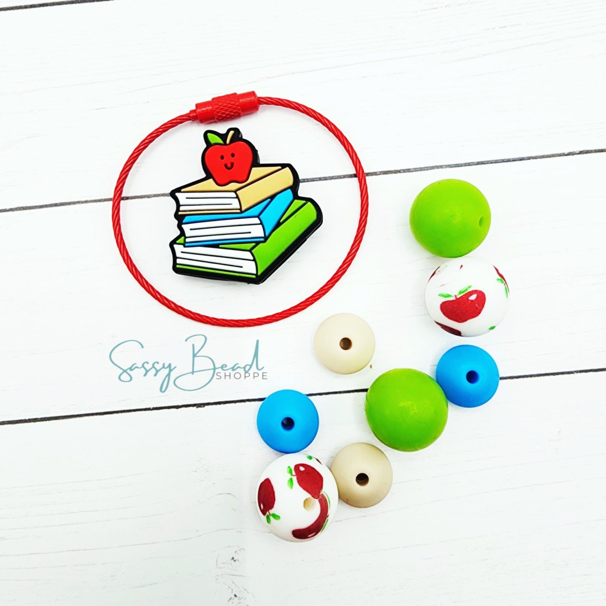 Sassy Bead Shoppe
Book Smart Tumbler Cup Charm
What you will receive
