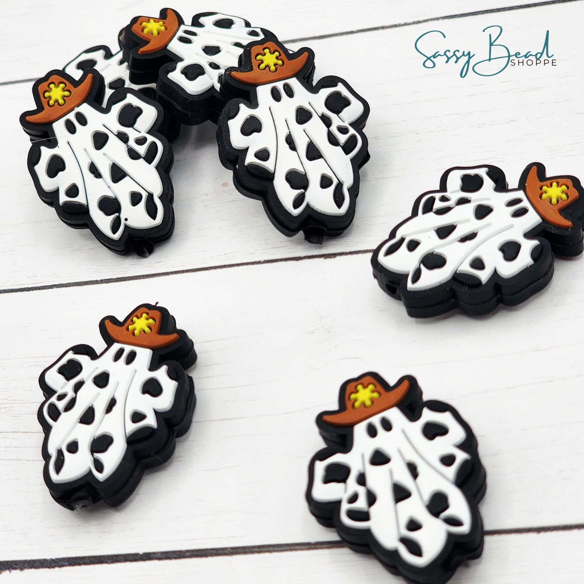 Cowboy Ghost Focal Beads