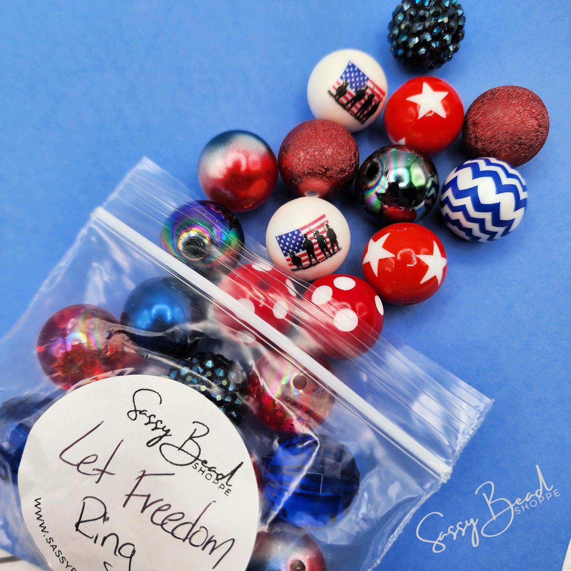 Let Freedom Ring Beads Mix