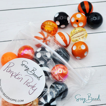 Pumpkin Party Bead Mix