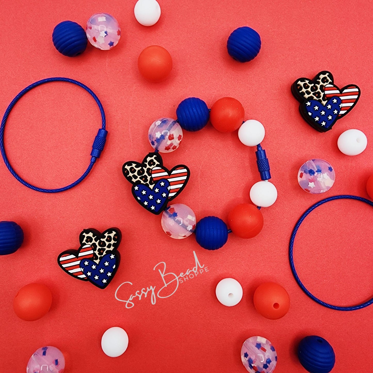 Love Freedom Tumbler Charm Kit