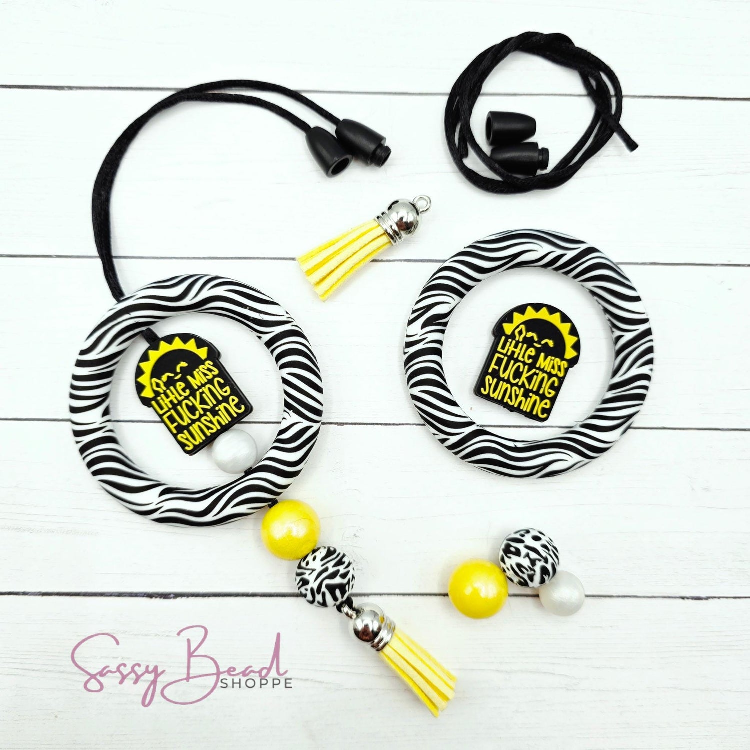 Little Miss Sass Car Charm Kit
