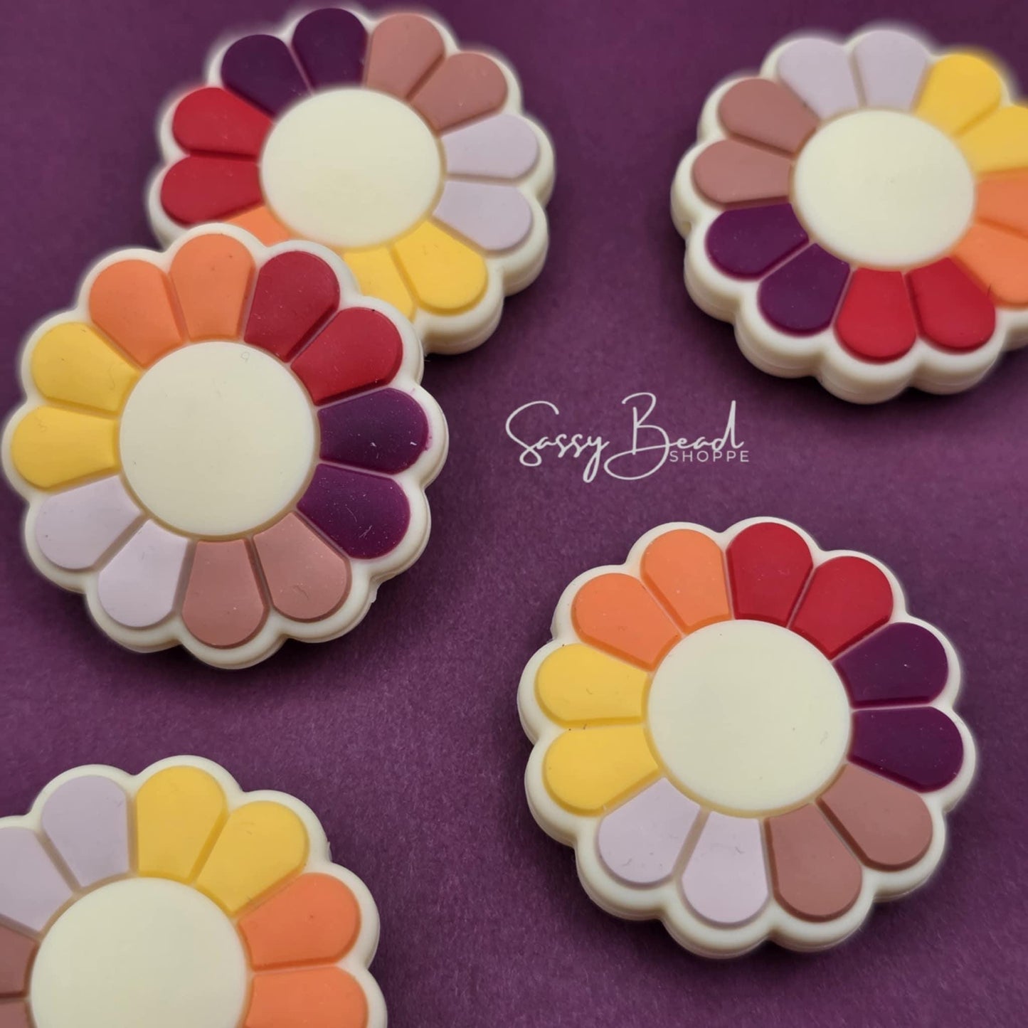 Thankful Flower Focal Bead