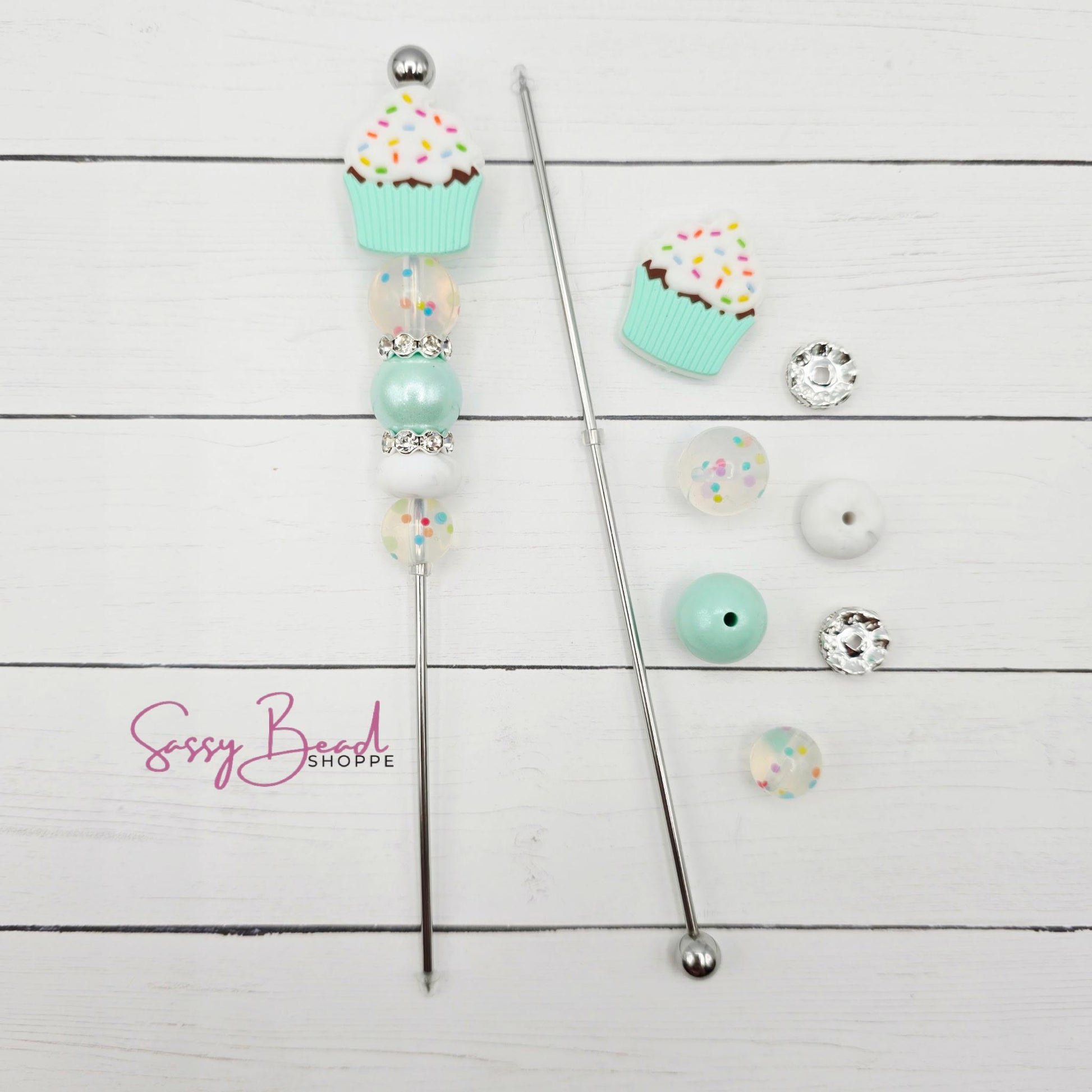 Sweet Mint Cupcake Cookie Scribe DIY Kit, Cupcake Baking Tool, Cookie Decorating Scribe, DIY Sugar Art Kit, Icing Scribe Baker Gift