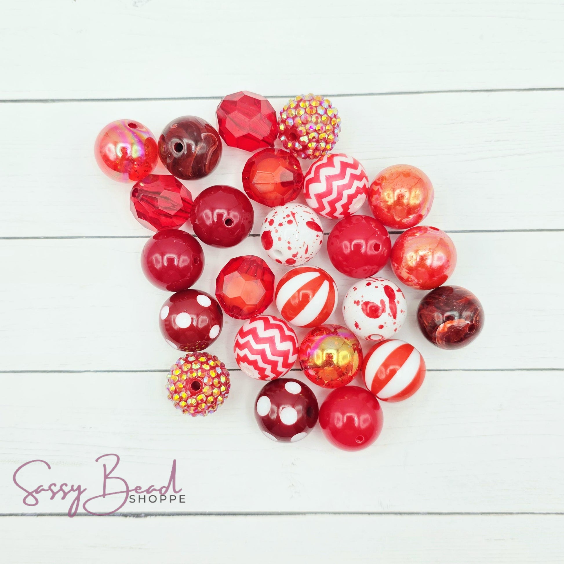 Really Red Bead Mix