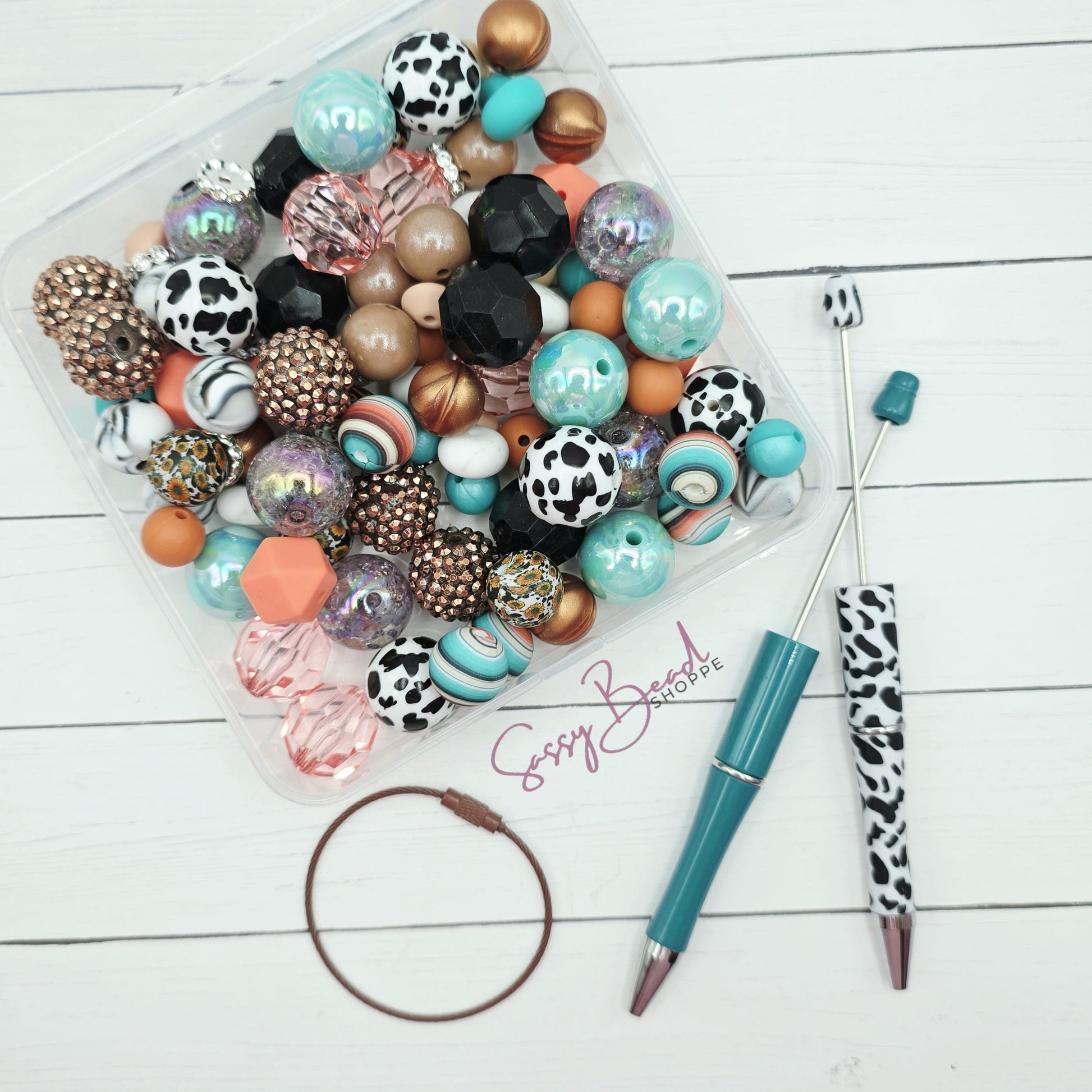 Western Glam Bead Kit ~ 103 Pieces