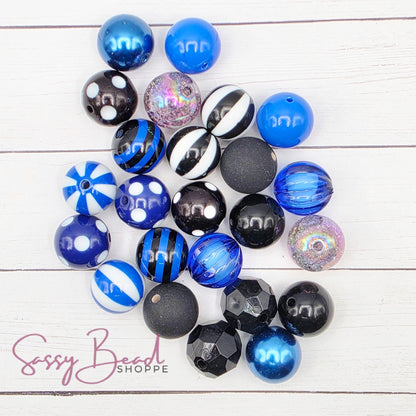 Back The Blue Bead Mix