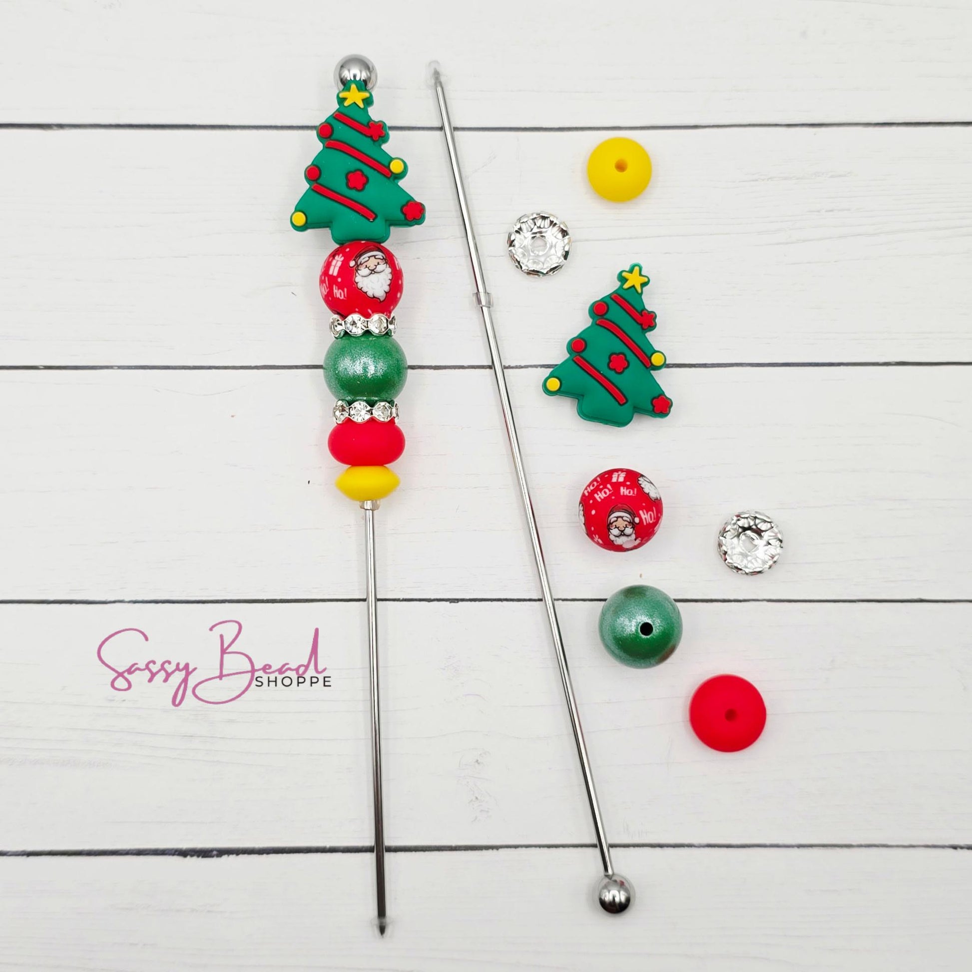 Christmas Tree & Santa Cookie Scribe DIY Kit, Holiday Baking Tool, Cookie Decorating Scribe, Festive Sugar Art Kit, Baker Gift, Icing Tool