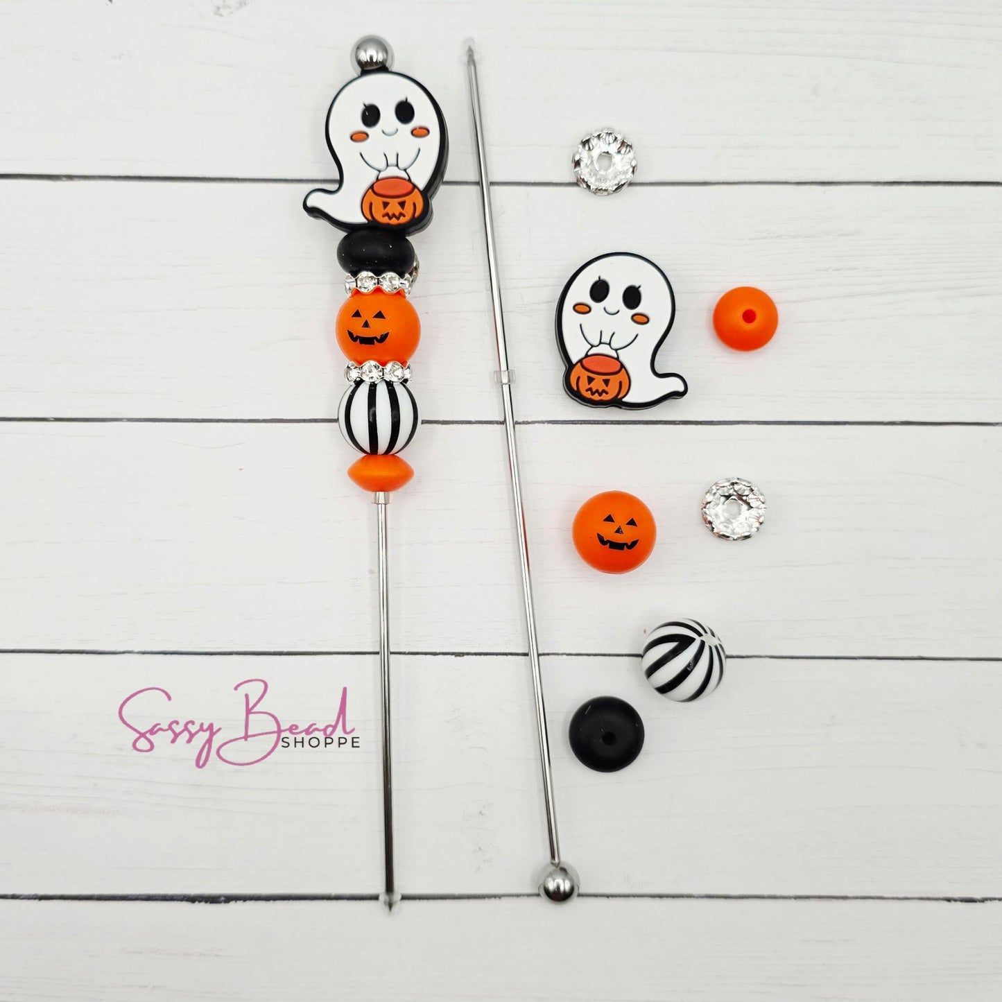 Cute Ghost & Pumpkin Cookie Scribe DIY Kit, Halloween Baking Fun, Cookie Decorating Scribe, Pumpkin Sugar Art Kit, Baker Gift, Icing Tool