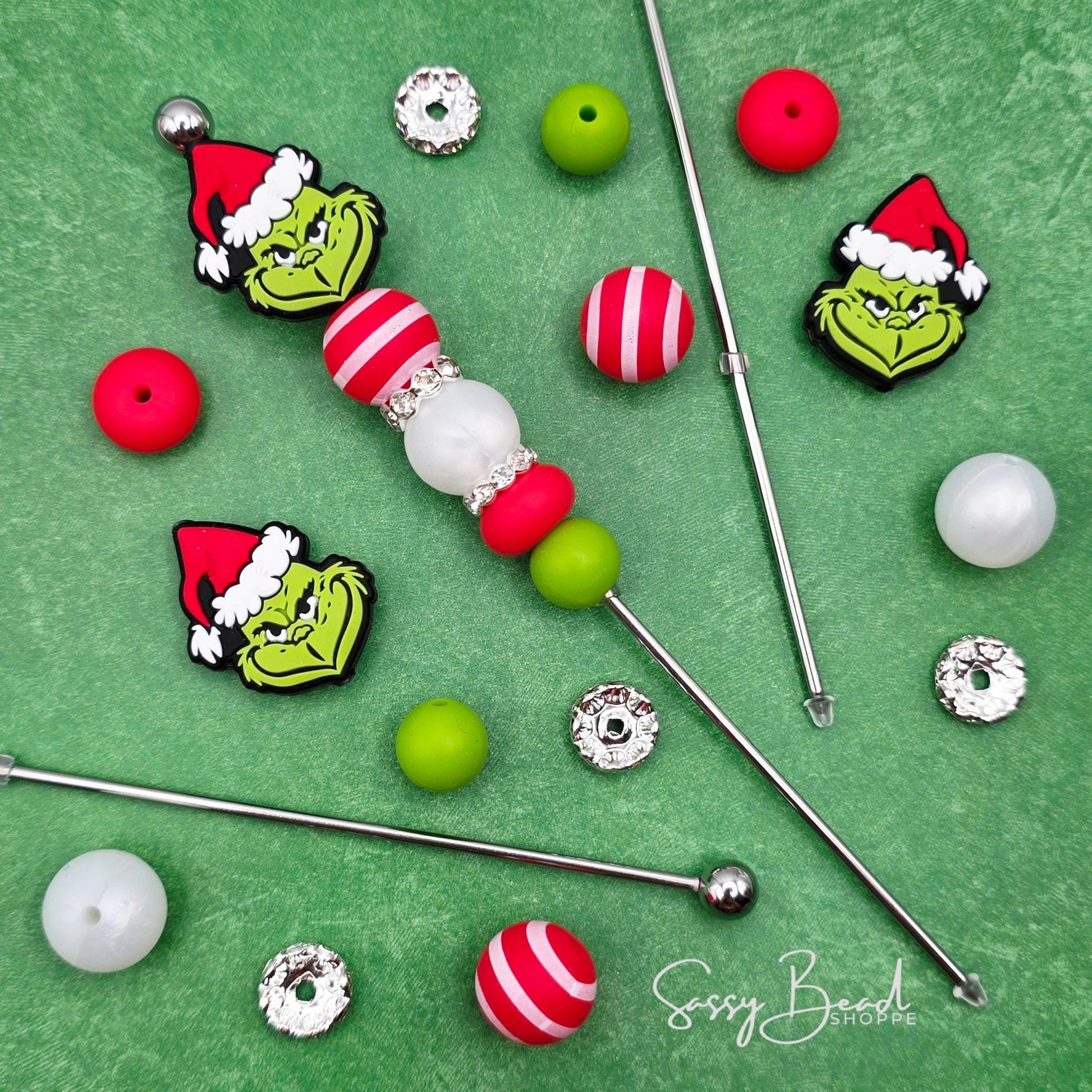 Cheeky Green Holiday Cookie Scribe DIY Kit