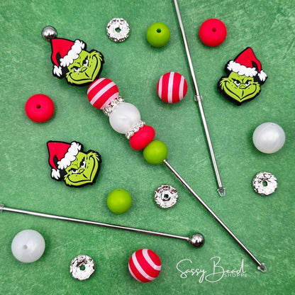 Cheeky Green Holiday Cookie Scribe DIY Kit