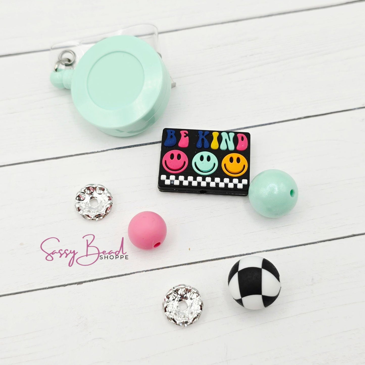 Be Kind Badge Reel DIY Kit, Teacher or Nurse Gift, Medical Badge Reel, DIY Nurse Badge, Healthcare Worker, Be Kind Badge, Positive Message