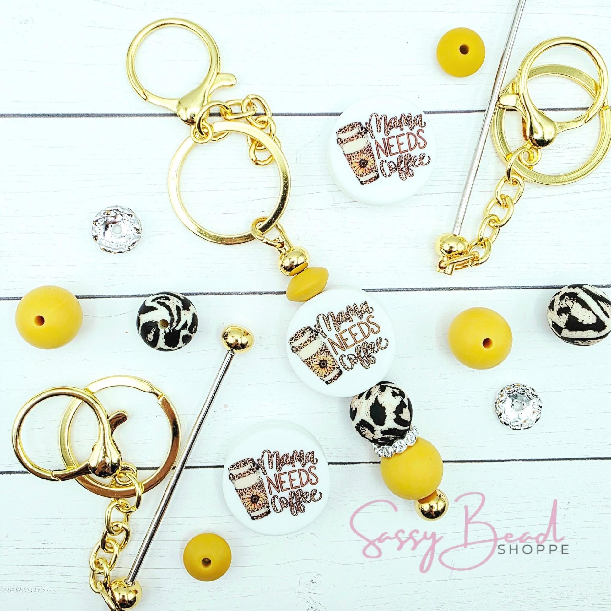 Coffee Addict Keychain Kit