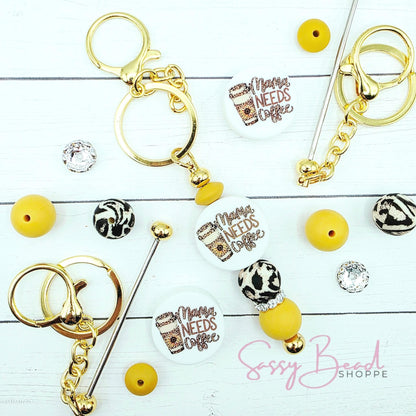 Coffee Addict Keychain Kit