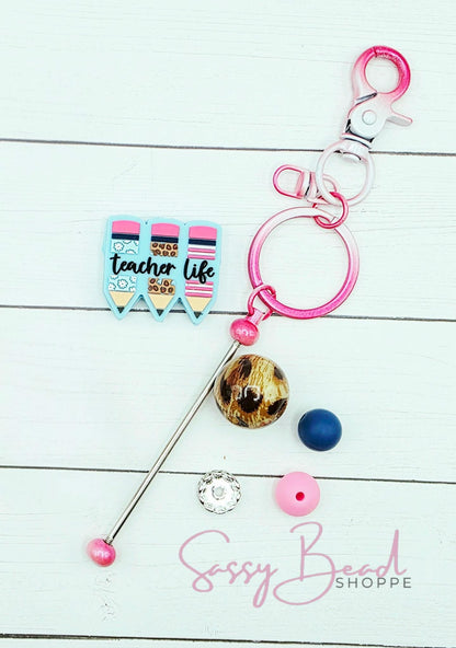 Live To Teach Keychain Kit