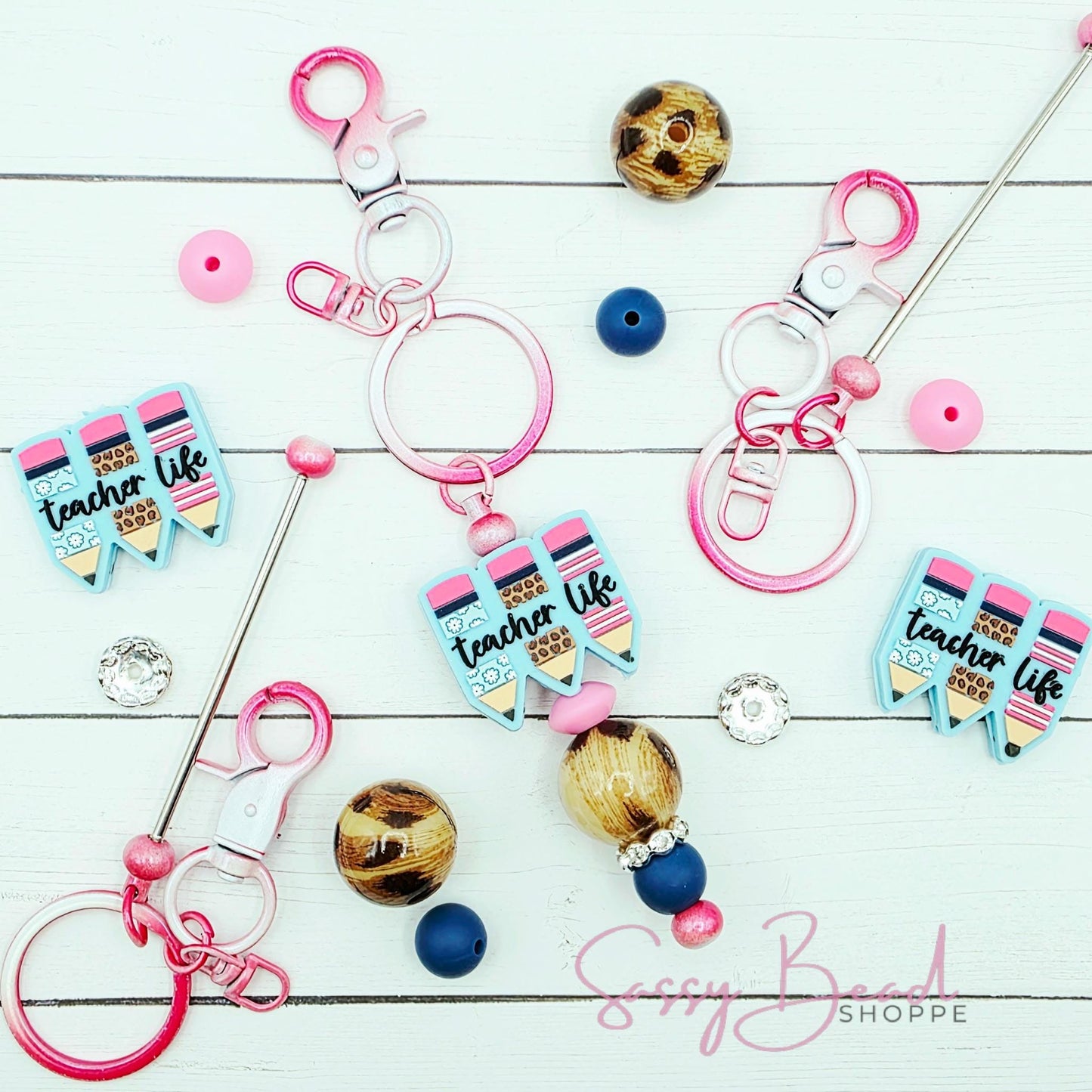 Live To Teach Keychain Kit