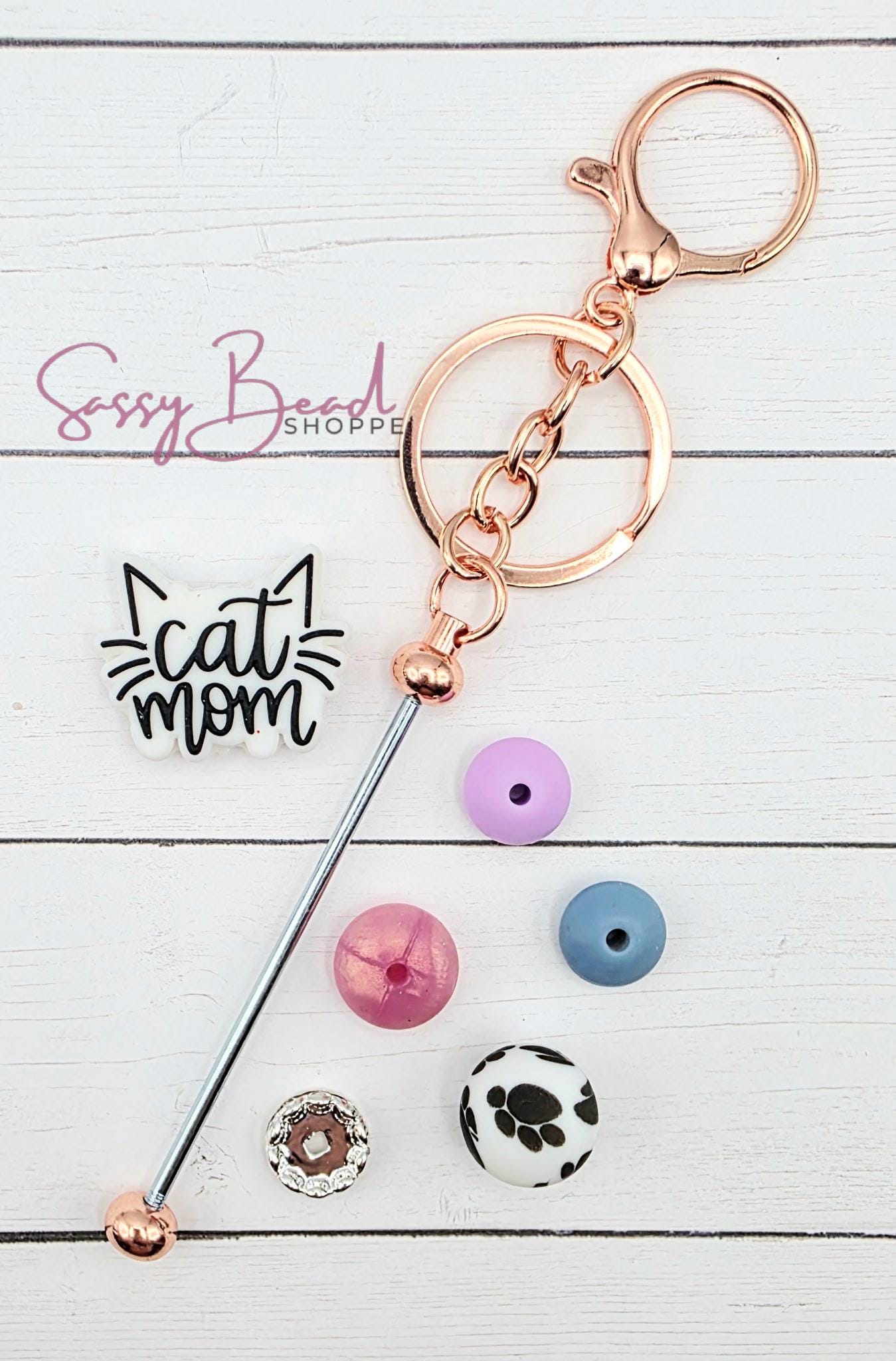 Cat Lover Keychain Kit