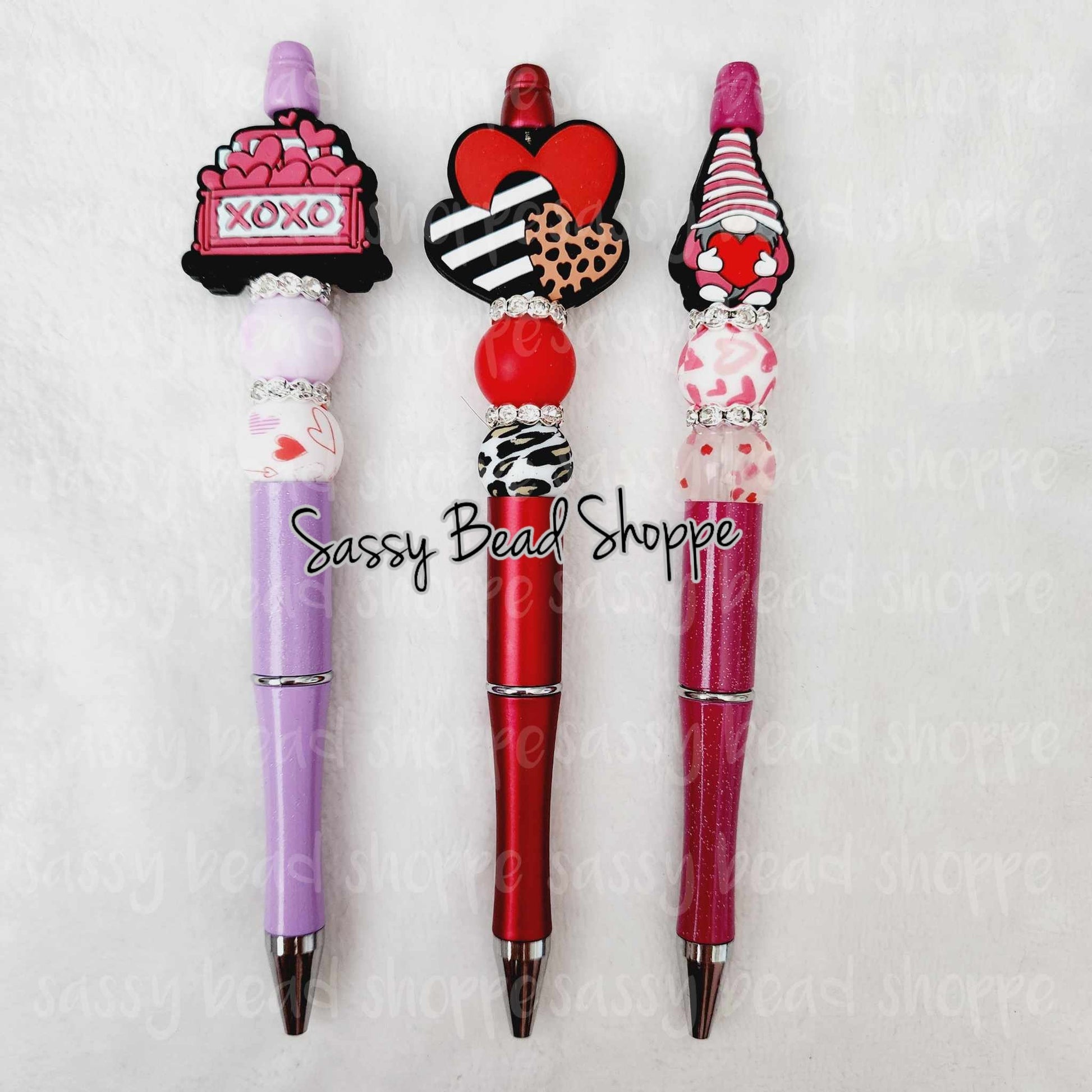 Sassy Bead Shoppe
Pen Samples of how you can assemble your pens