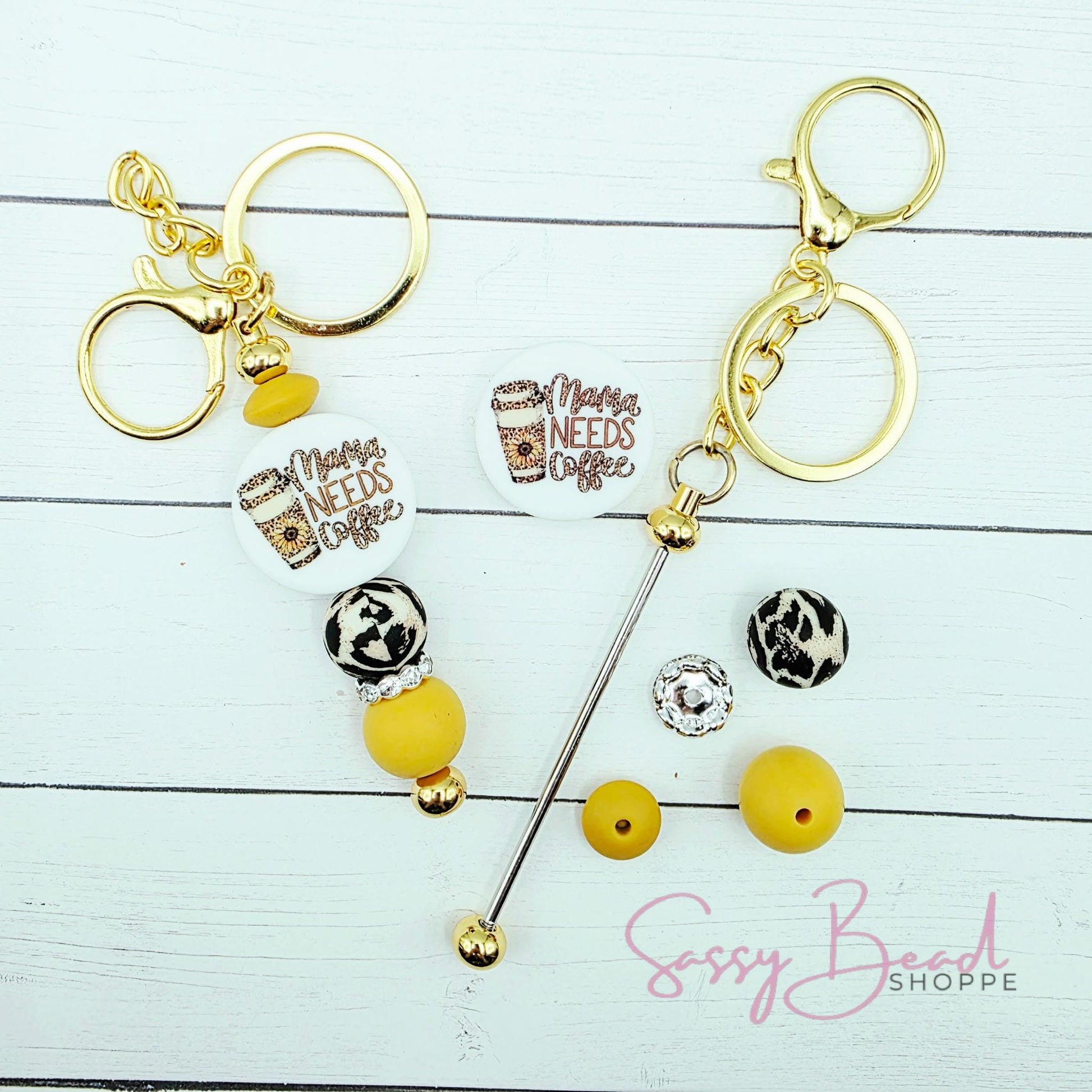 Coffee Addict Keychain Kit