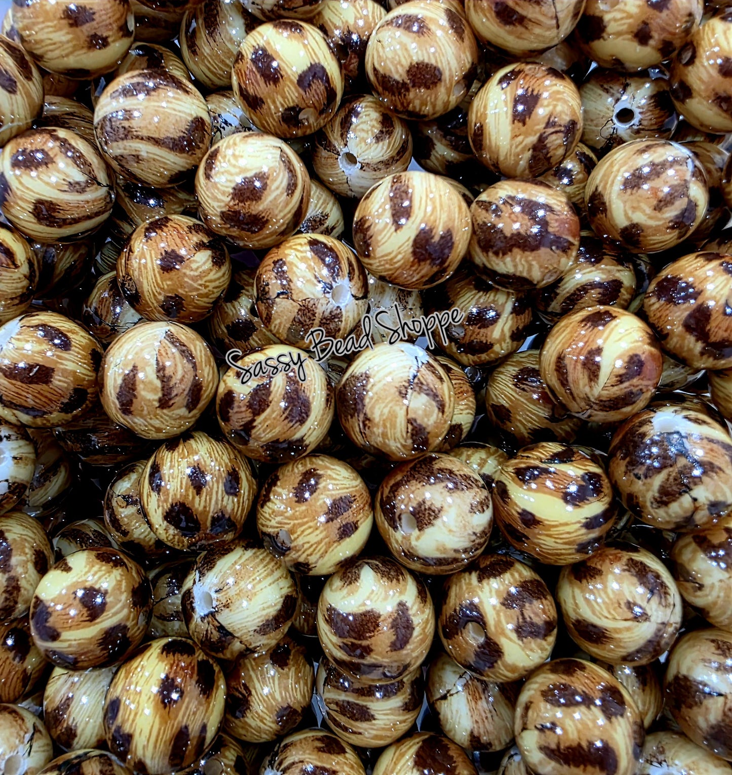 20MM Cheetah Beads