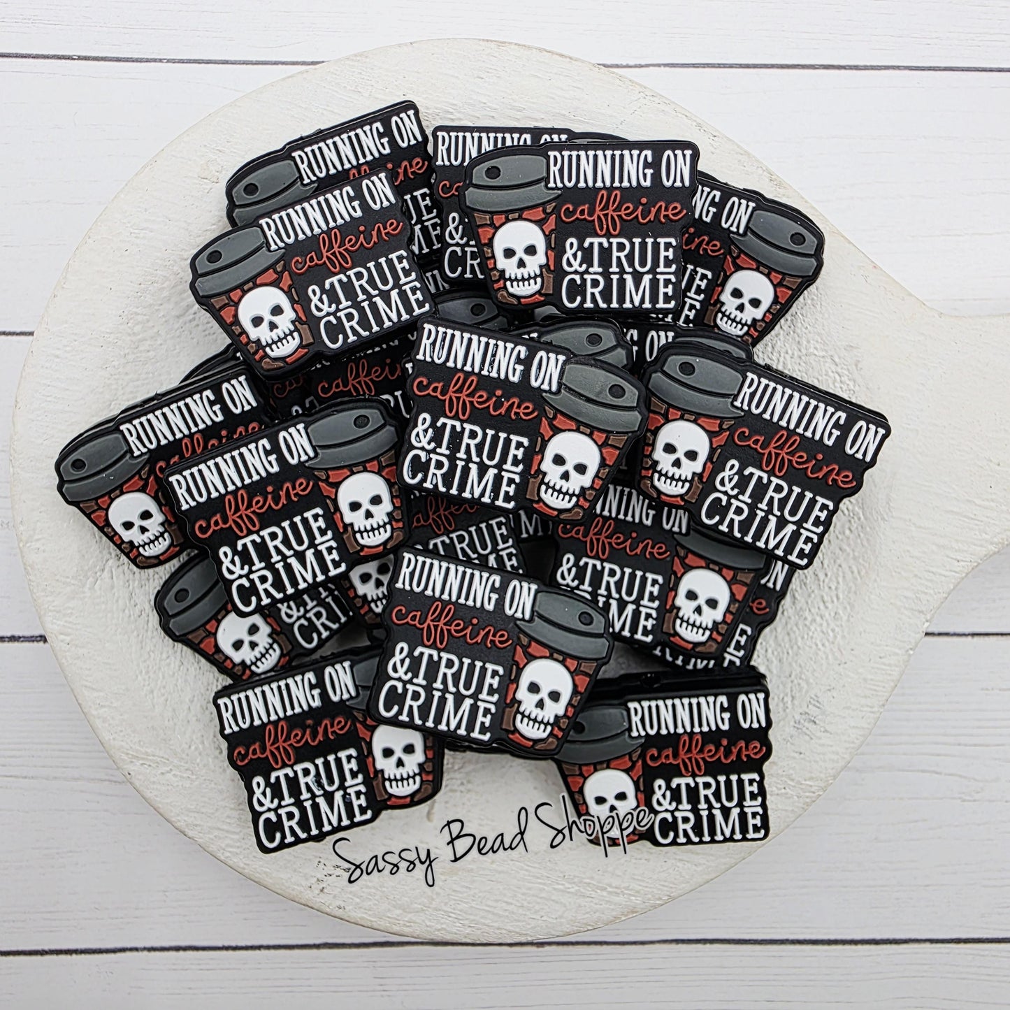 Running On Caffeine Focal Beads