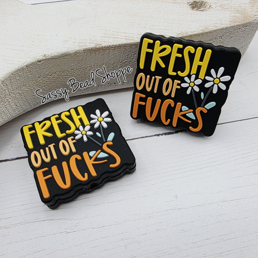 Fresh Out of F's Focal Beads, Silicone Beads, Focal Beads, Beaded Pens, Focal Beads for Pens, Wristlets, Keychains