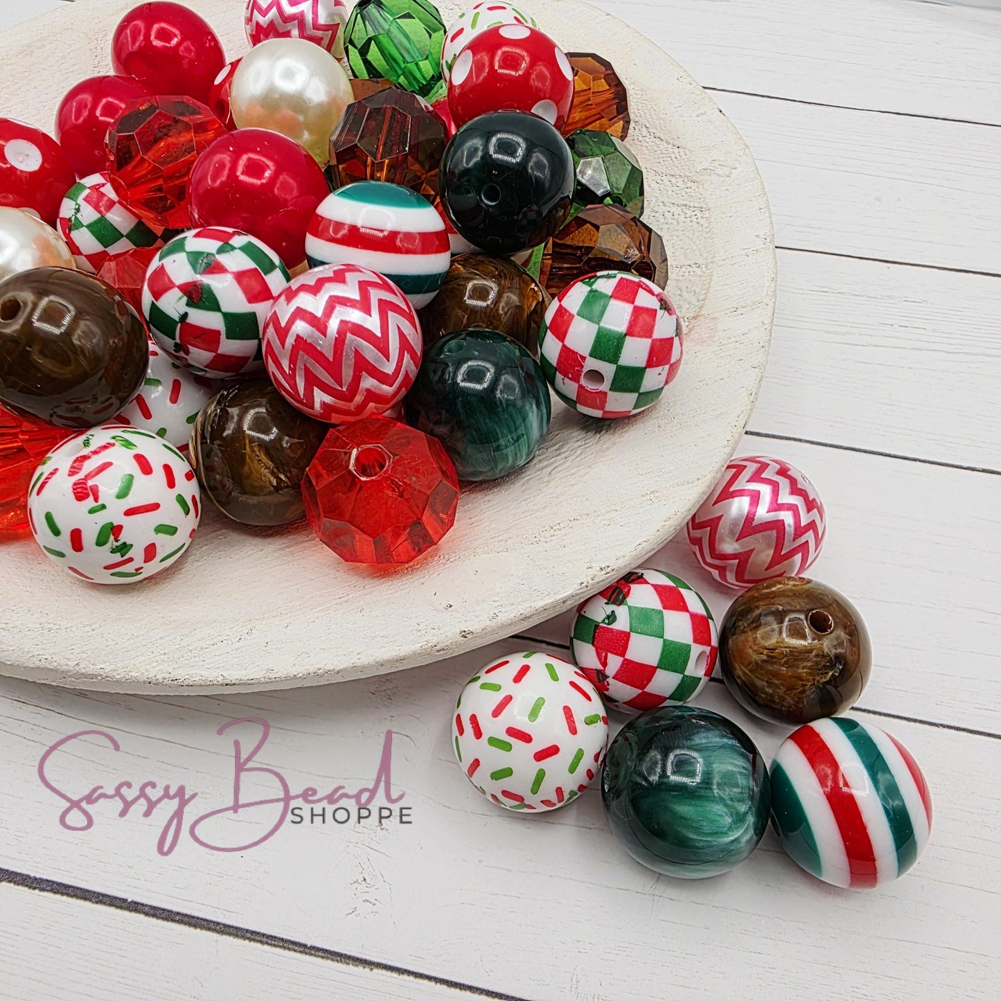 Gingerbread Man Bead Mix